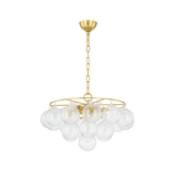 Mitzi MIMI AGED BRASS 22.5W x 13H Chandelier