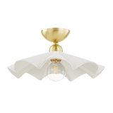 Mitzi Maisie Aged Brass 16W x 6H Pendant