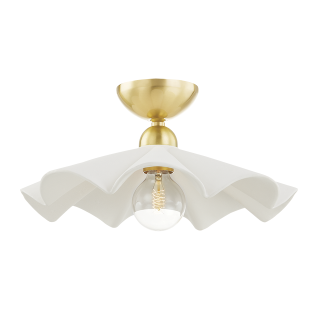 Mitzi Maisie Aged Brass 16W x 6H Pendant