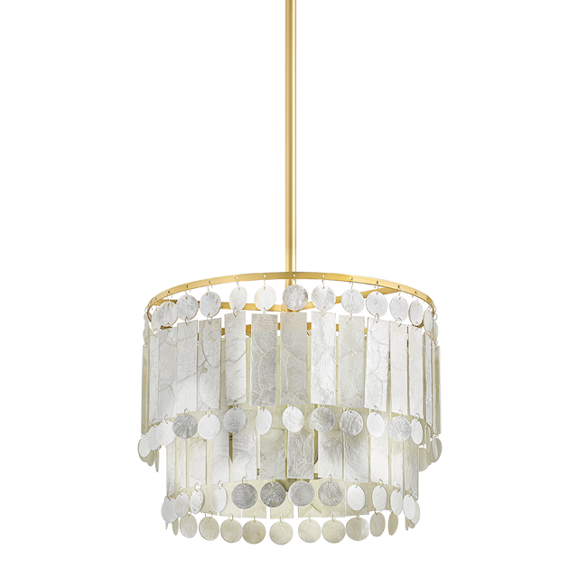 Mitzi Melisa Aged Brass 16W x 13.5H Pendant
