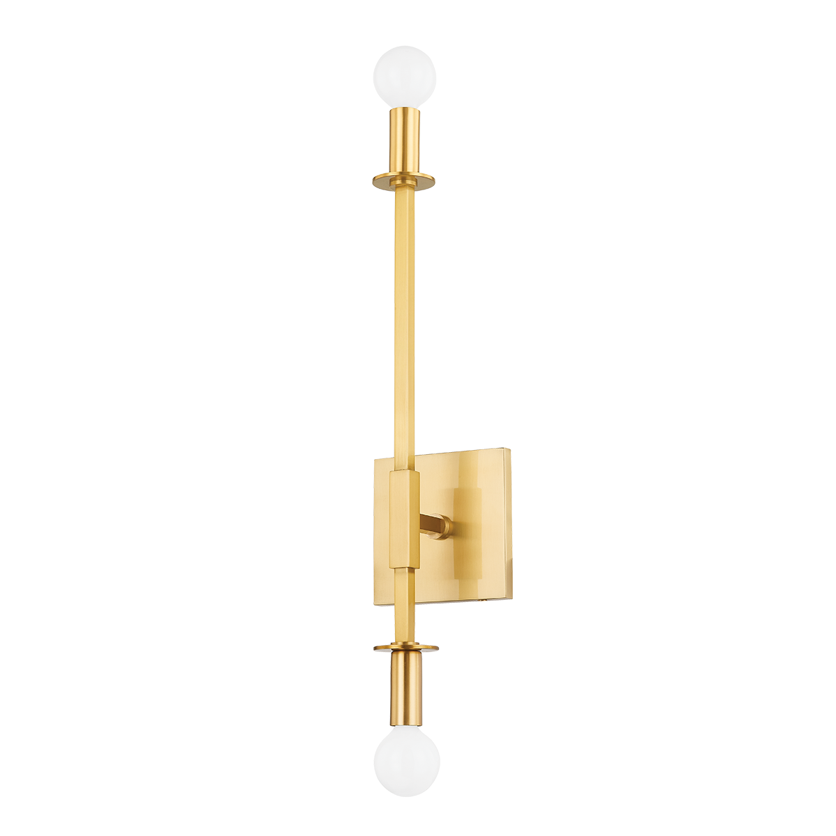 Mitzi Milana Aged Brass 4.75W x 23.25H Wall Sconce