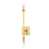Mitzi Milana Aged Brass 4.75W x 23.25H Wall Sconce