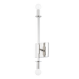 Mitzi Milana Polished Nickel 4.75W x 23.25H Wall Sconce