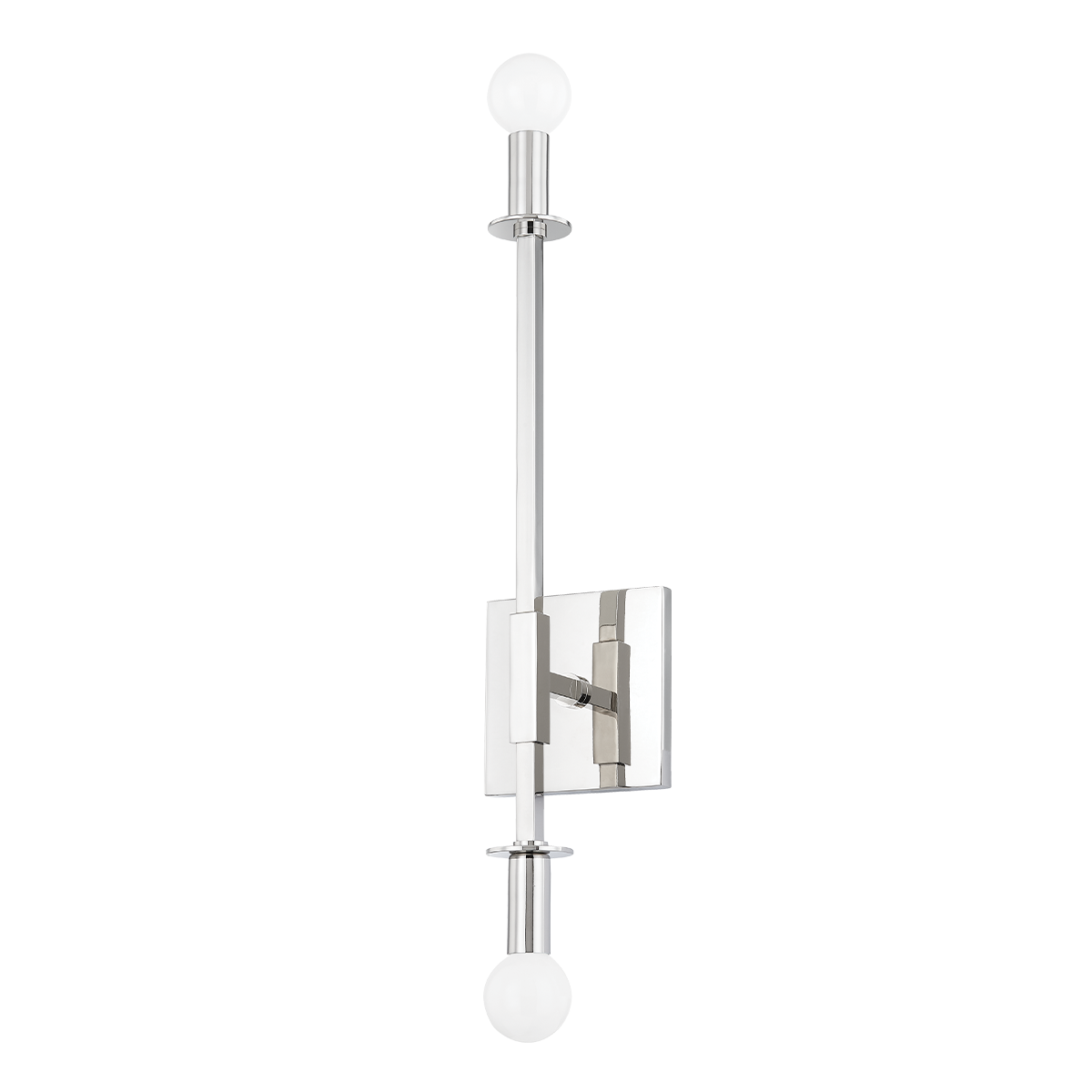 Mitzi Milana Polished Nickel 4.75W x 23.25H Wall Sconce