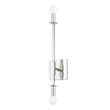 Mitzi Milana Polished Nickel 4.75W x 23.25H Wall Sconce