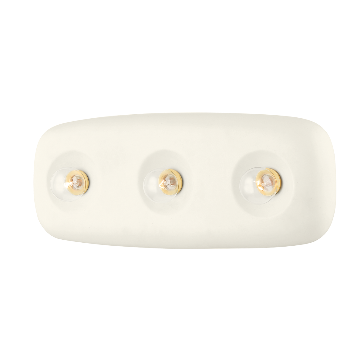 Mitzi Colleen AGED BRASS/SATIN IVORY 22W x 10.25H Accessory