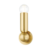 Mitzi Lolly Aged Brass 4.75W x 13H Wall Sconce