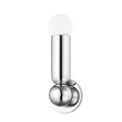 Mitzi Lolly Polished Nickel 4.75W x 13H Wall Sconce