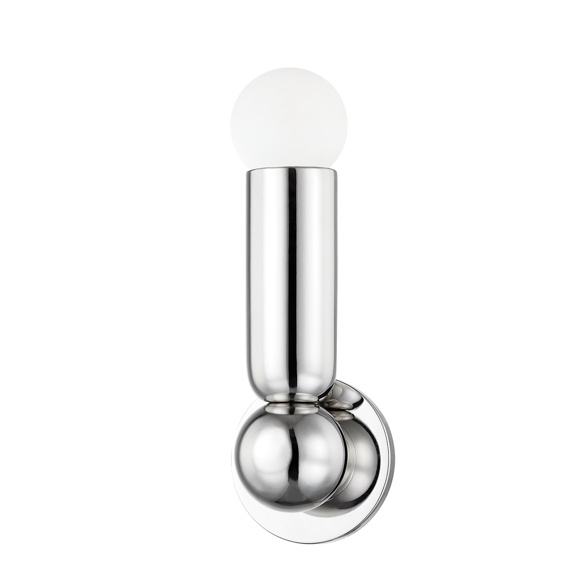 Mitzi Lolly Polished Nickel 4.75W x 13H Wall Sconce