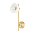 Mitzi Belle Aged Brass 6.25W x 16H Wall Sconce