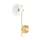 Mitzi Belle Aged Brass 6.25W x 16H Wall Sconce