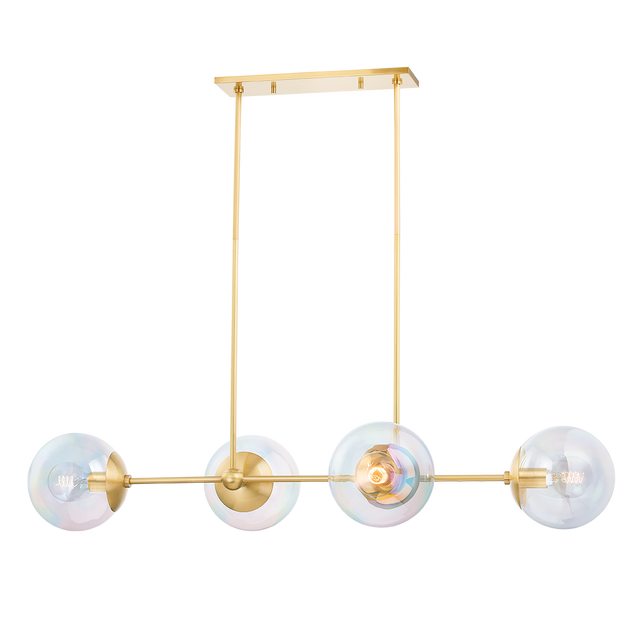 Mitzi Ophelia Aged Brass 21W x 46.25L x 11.25H Trim