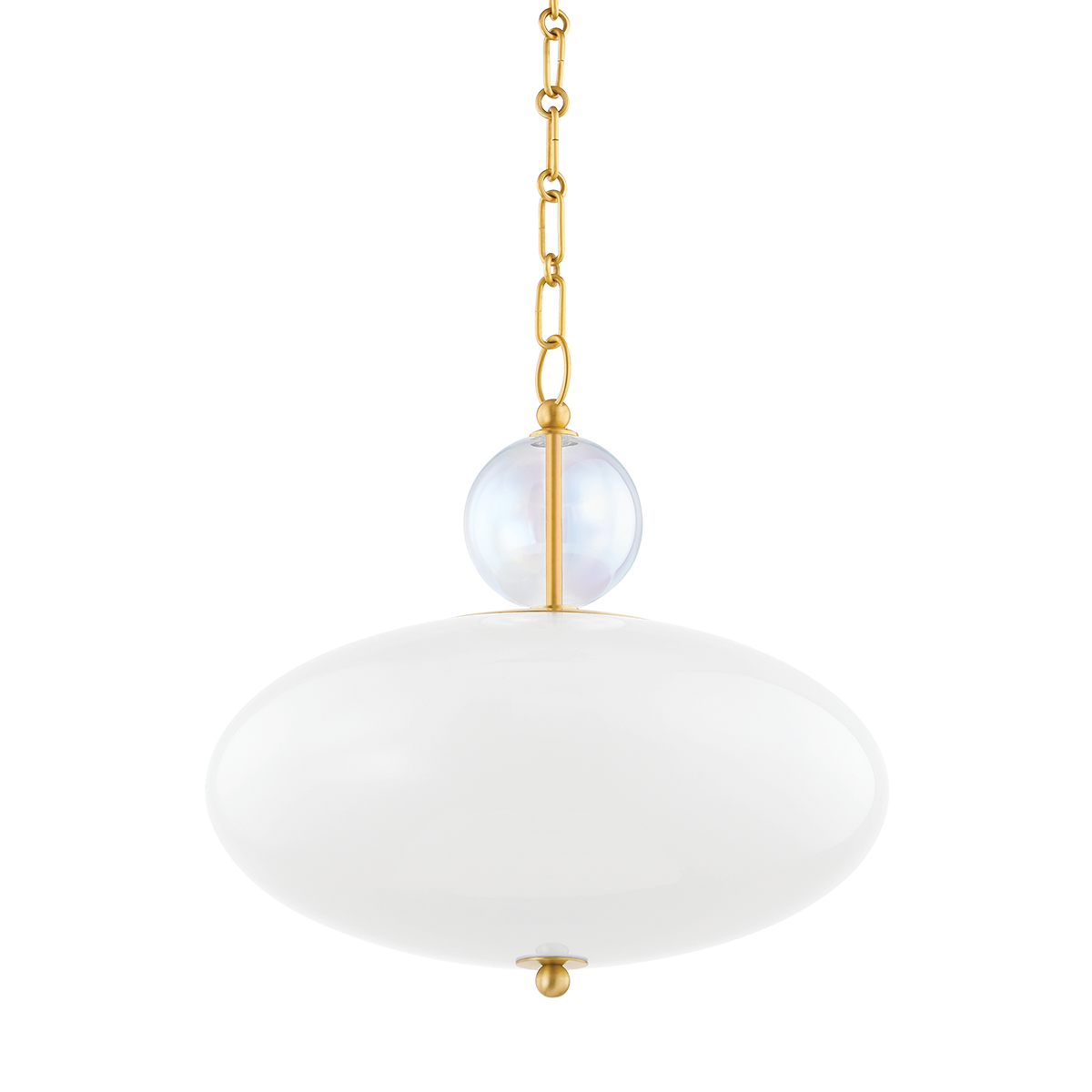 Mitzi Viviana Aged Brass 15W x 14.5H Pendant