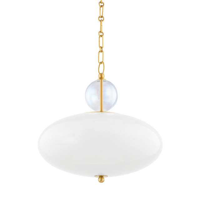 Mitzi Viviana Aged Brass 15W x 14.5H Pendant