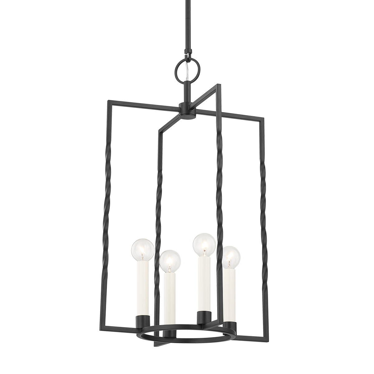 Mitzi Adelaide TEXTURED BLACK 15W x 15L x 24.5H Candleholder