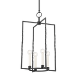 Mitzi Adelaide TEXTURED BLACK 15W x 15L x 24.5H Candleholder