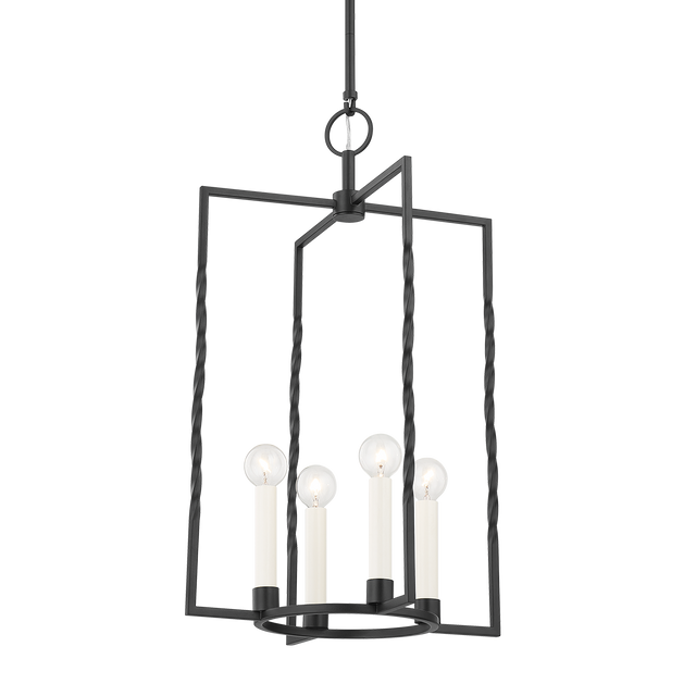 Mitzi Adelaide TEXTURED BLACK 15W x 15L x 24.5H Candleholder