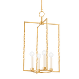 Mitzi Adelaide Vintage Gold Leaf 15W x 15L x 24.5H Candleholder