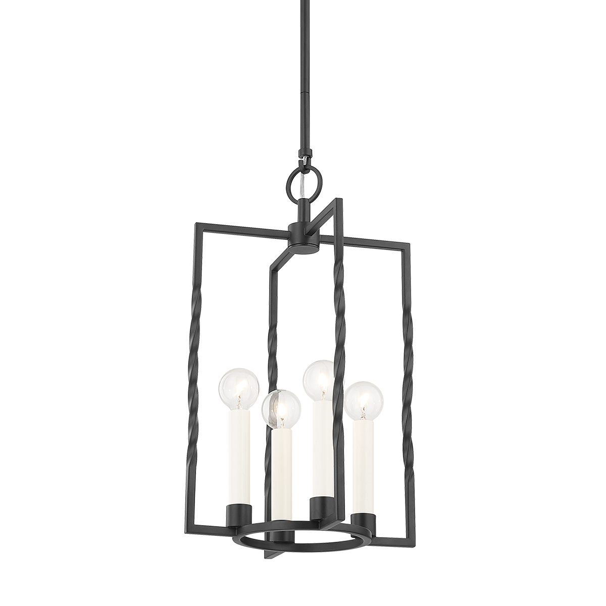 Mitzi Adelaide TEXTURED BLACK 11W x 11L x 18.25H Candleholder