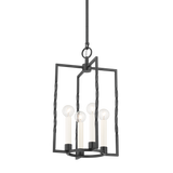 Mitzi Adelaide TEXTURED BLACK 11W x 11L x 18.25H Candleholder