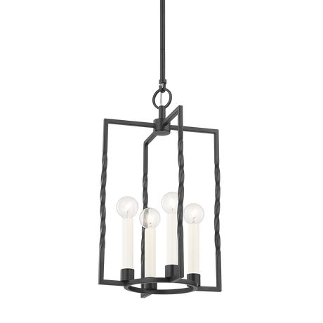 Mitzi Adelaide TEXTURED BLACK 11W x 11L x 18.25H Candleholder