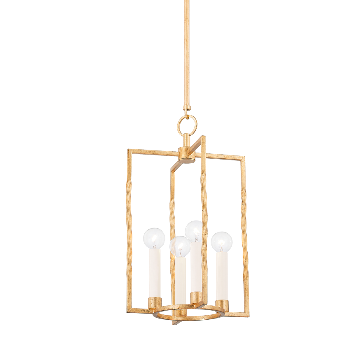 Mitzi Adelaide Vintage Gold Leaf 11W x 11L x 18.25H Candleholder