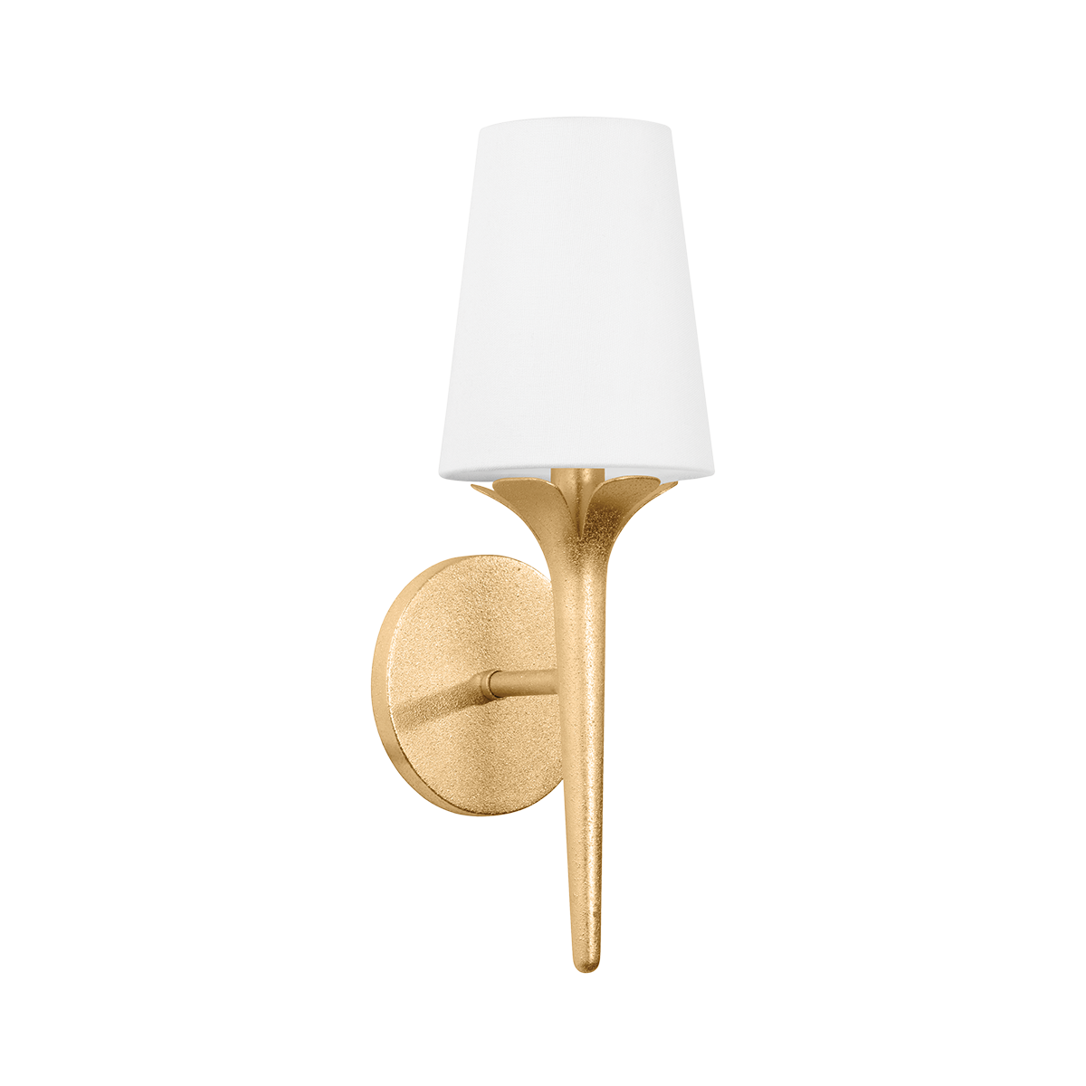 Mitzi EMILY Gold Leaf 5.5W x 16H Wall Sconce