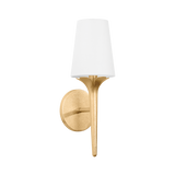 Mitzi EMILY Gold Leaf 5.5W x 16H Wall Sconce
