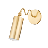 Mitzi Bea Aged Brass 4.75W x 9.25H Wall Sconce