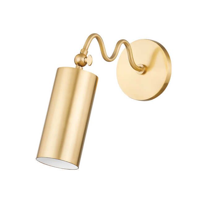 Mitzi Bea Aged Brass 4.75W x 9.25H Wall Sconce