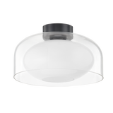 Mitzi Giovanna Old Bronze 14W x 8.25H Flush Mount