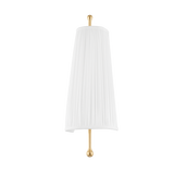 Mitzi Adeline Aged Brass 5.5W x 16.25H Wall Sconce