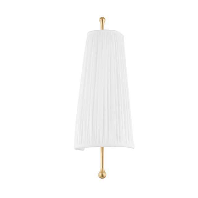 Mitzi Adeline Aged Brass 5.5W x 16.25H Wall Sconce