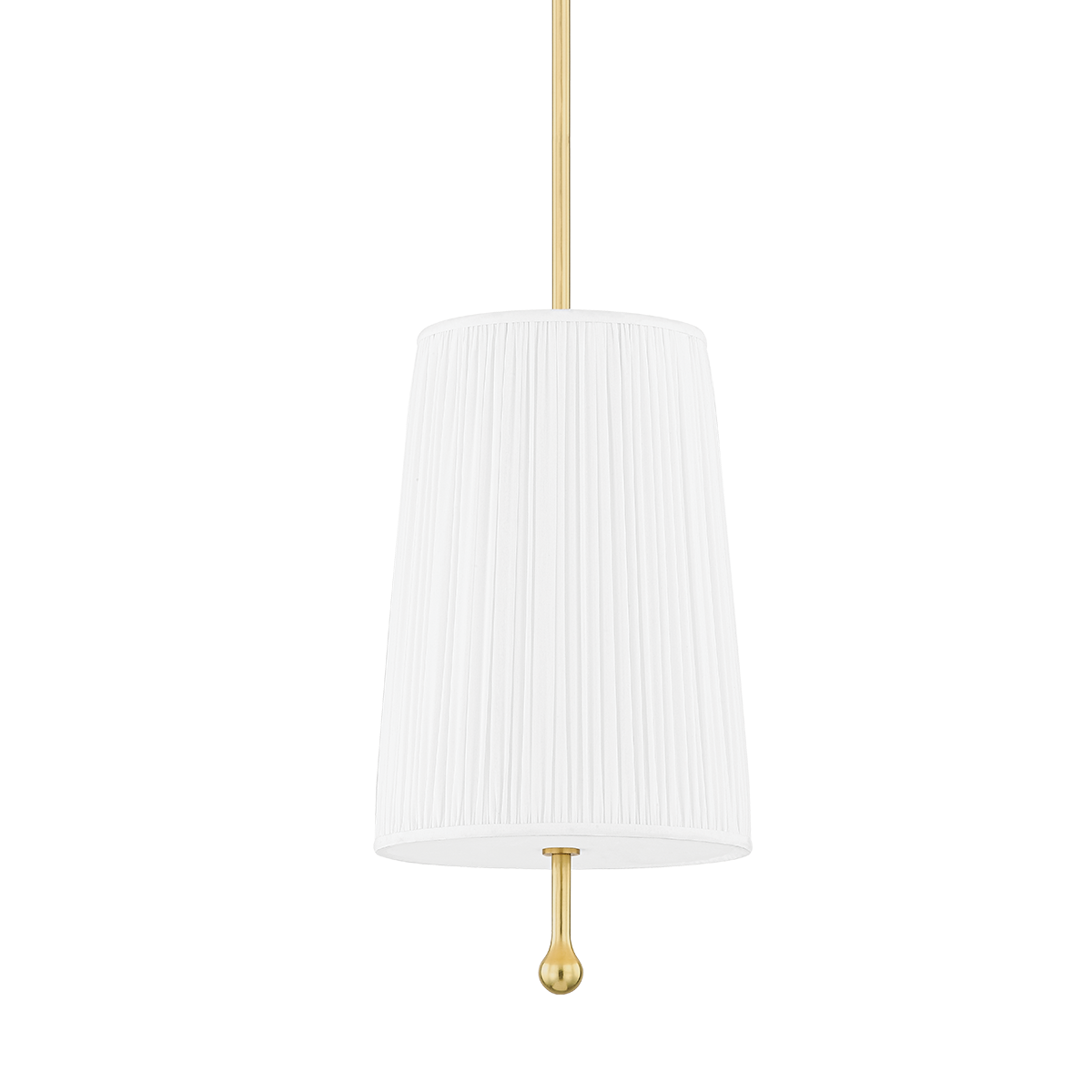 Mitzi Adeline Aged Brass 9.75W x 21.75H Pendant