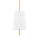 Mitzi Adeline Aged Brass 9.75W x 21.75H Pendant