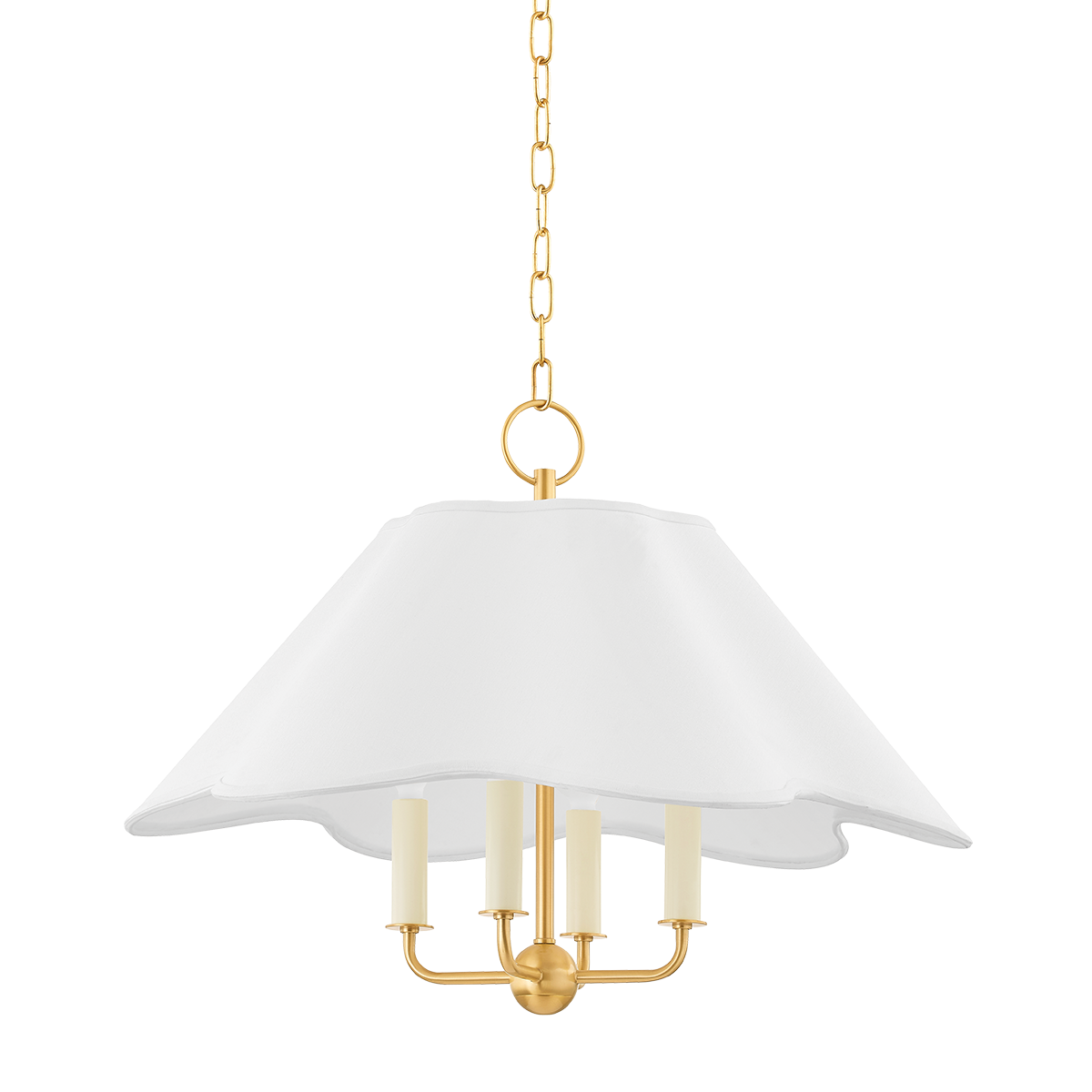 Mitzi Rosanna Aged Brass 24W x 17.5H Pendant