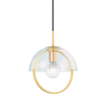 Mitzi Meriah Aged Brass 10W x 12.75H Pendant