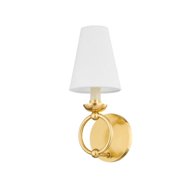 Mitzi Haverford Aged Brass 5W x 12.25H Wall Sconce
