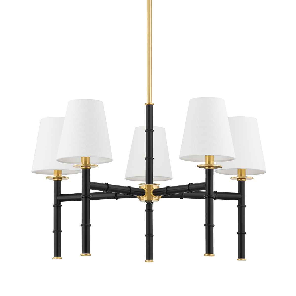 Mitzi Banyan Aged Brass 28W x 16.25H Chandelier