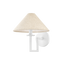 Mitzi Gladwyne TEXTURED WHITE 9.75W x 10H Wall Sconce