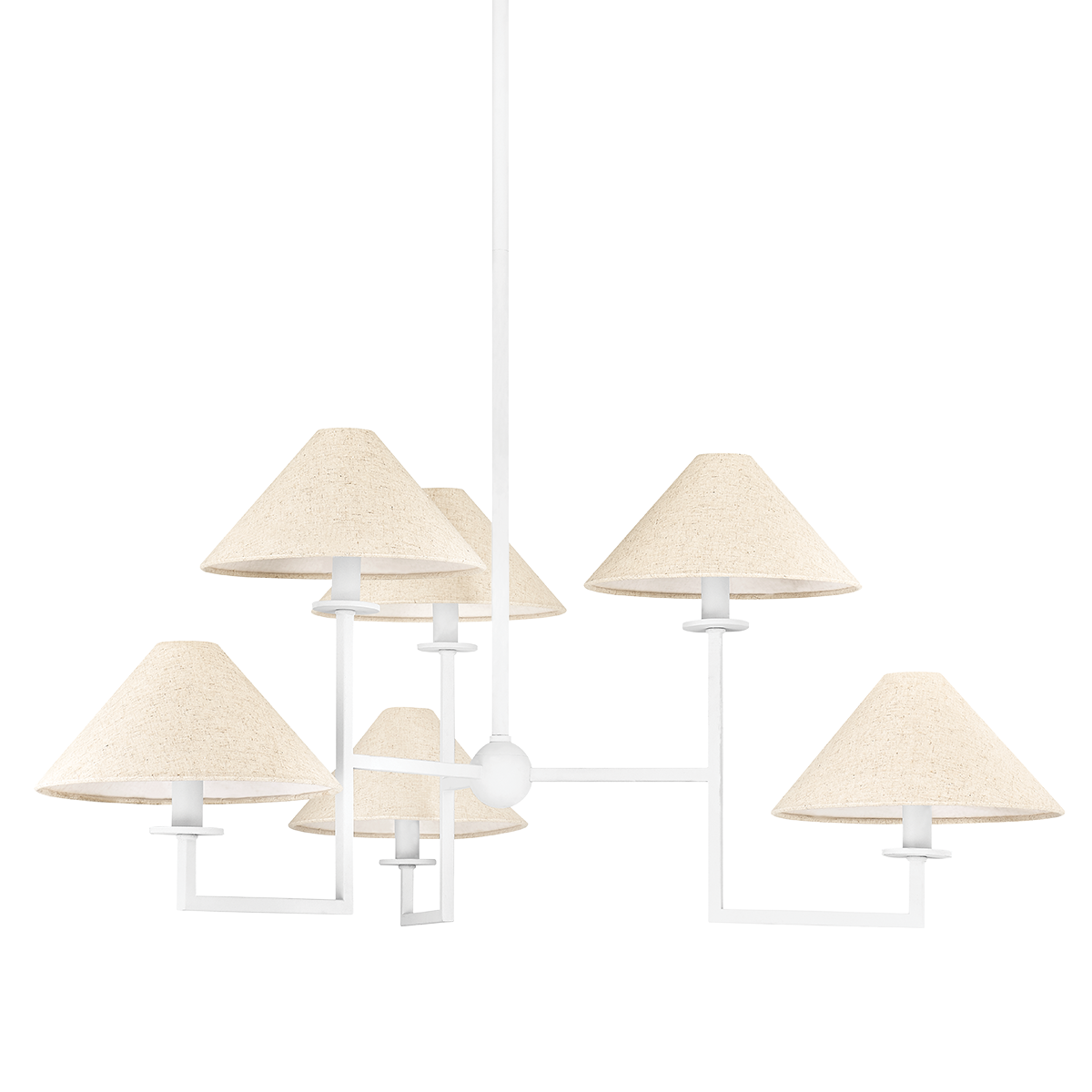 Mitzi Gladwyne TEXTURED WHITE 39.25W x 16H Chandelier