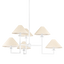 Mitzi Gladwyne TEXTURED WHITE 39.25W x 16H Chandelier