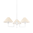 Mitzi Gladwyne TEXTURED WHITE 29.5W x 10H Chandelier