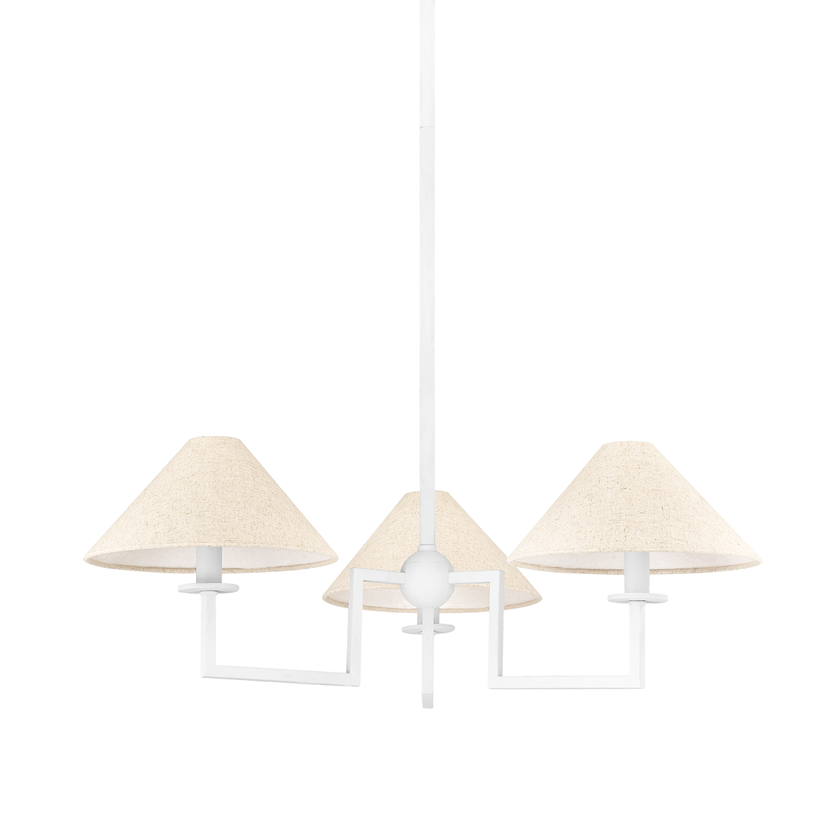 Mitzi Gladwyne TEXTURED WHITE 29.5W x 10H Chandelier