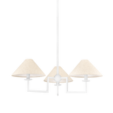 Mitzi Gladwyne TEXTURED WHITE 29.5W x 10H Chandelier