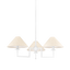 Mitzi Gladwyne TEXTURED WHITE 29.5W x 10H Chandelier