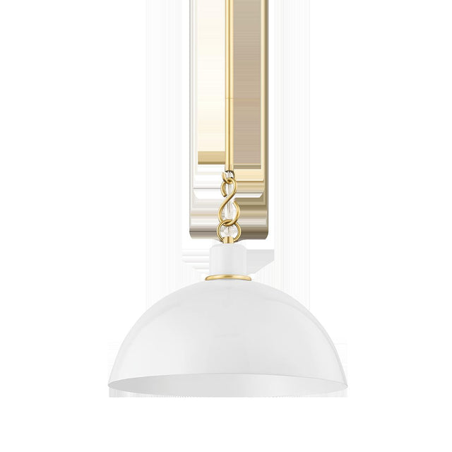 Mitzi Camille Aged Brass 13W x 15L x 9.25H Pendant