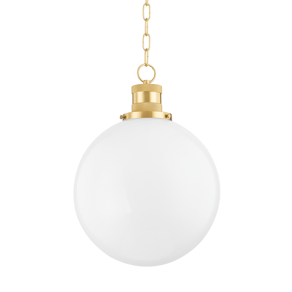 Mitzi Beverly Aged Brass 14W x 19.5H Pendant