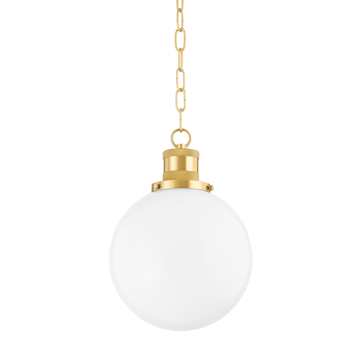 Mitzi Beverly Aged Brass 10W x 14.75H Pendant
