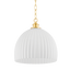 Mitzi Hillary Aged Brass 14W x 14.75H Pendant